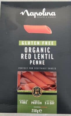 Gluten Free Organic Red Lentil Penne