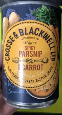 Spicy Parsnip and Carrot Soup