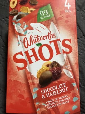 Whitworth Shots Chocolate And Hazelnut