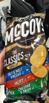McCoys Classic Ridge Cut Crisps