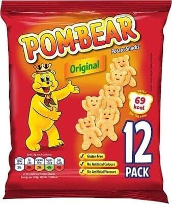 Pom-Bear Original Potato Snacks