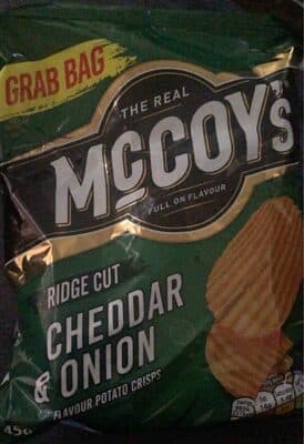 Cheddar and Onion Crisps
