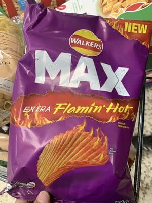 Walkers Max Extra Flaming Hot