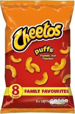 Puffs Flamin' Hot Snacks