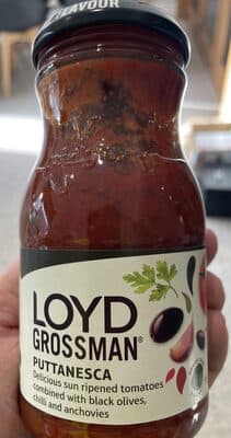 Loyd Grossman Pasta Sauce, Puttanesca