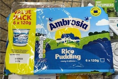 Rice pudding