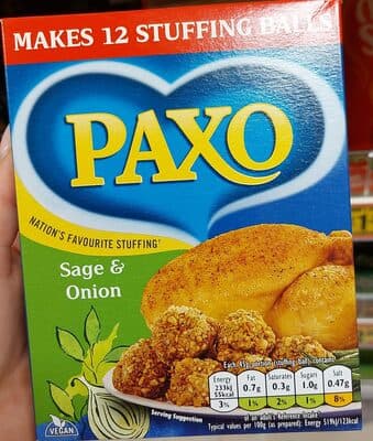 Sage & Onion Stuffing
