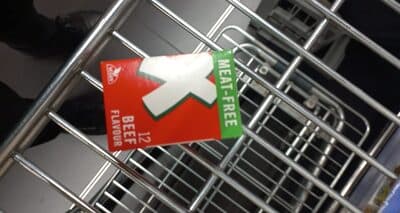 Oxo beef meat free