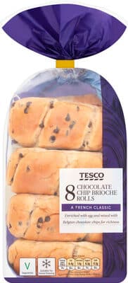Brioche Chocolate Chip Rolls