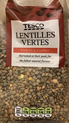Tesco Lentilles Vertes