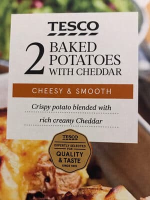 Baked Potatoes With Cheddar