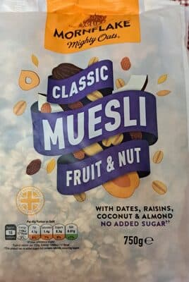 Mighty Oats Classic Muesli Fruit & Nut