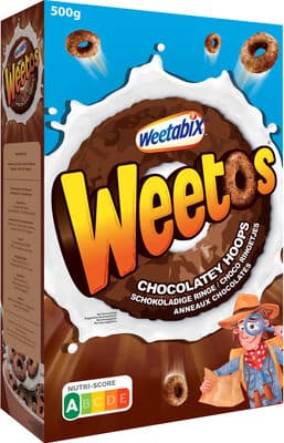 Weetos chocolatey hoops Cereal