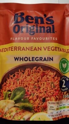 Mediterranean vegetable wholegrain Rice