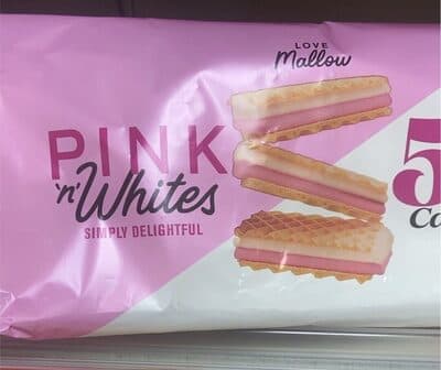 Pink & White Wafers