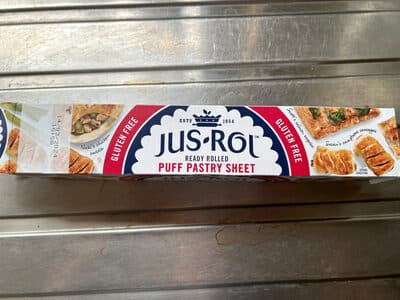 Gluten Free Ready Rolled Puff Pastry Sheet