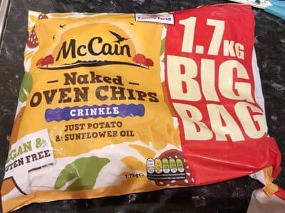 Naked Oven Chips - Crinkle