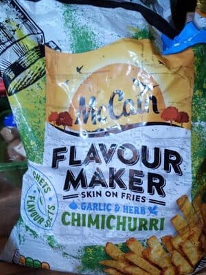 Flavour Maker Skin-on Fries Garlic & Herb Chimicurri