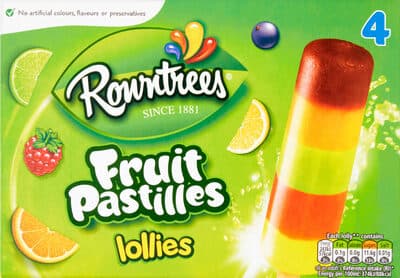 Rowntree Fruit Pastilles Lollies