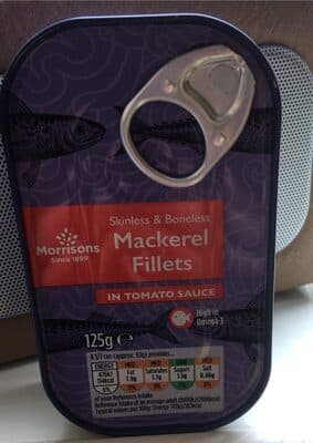 Mackerel Fillets in Tomato Sauce