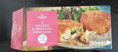 Salmon Broccoli fish cake