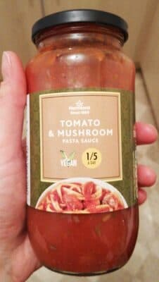 Tomato and Mushroom Pasta Sauce