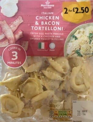 Chicken & Bacon Tortelloni