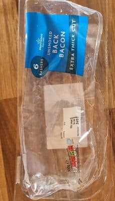 Unsmoked bacon
