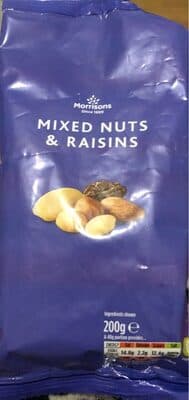 Mixed nuts & raisins