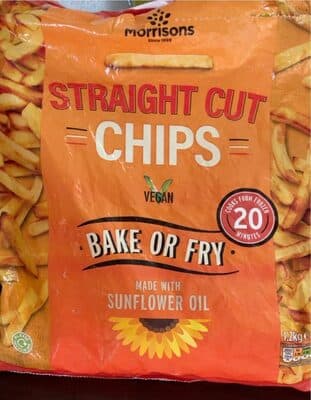 Straight cut chips