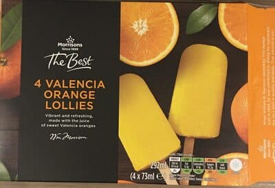 Orange lollies