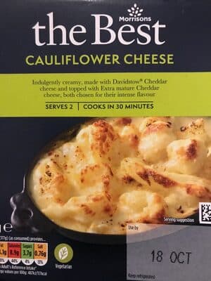 The best cauliflower cheese