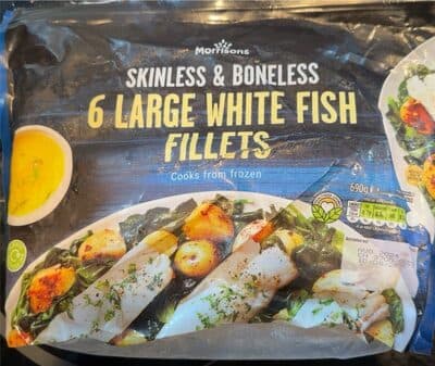 Large White Fish Fillets