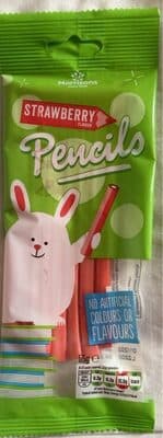 Pencils strawberry flavour