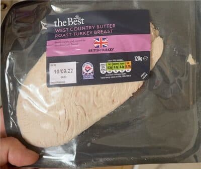West Country butter roast turkey breast