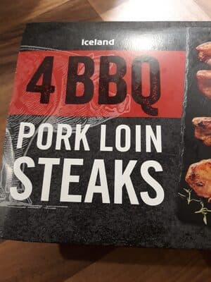 Iceland BBQ Pork Loin Steaks