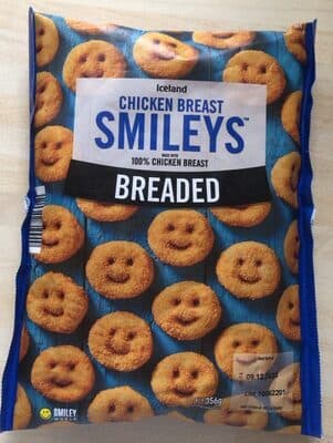 Chicken breast smileys