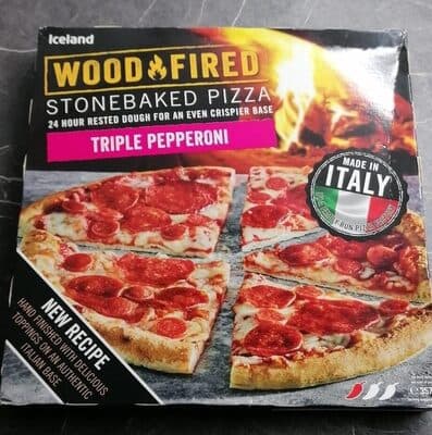 Iceland S/B Triple Pepperoni Pizza
