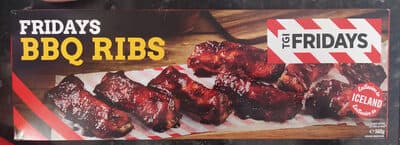 Fridays BBQ Ribs