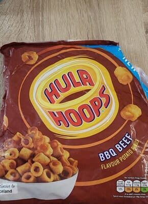 Hula hoops bbq beef potato rings