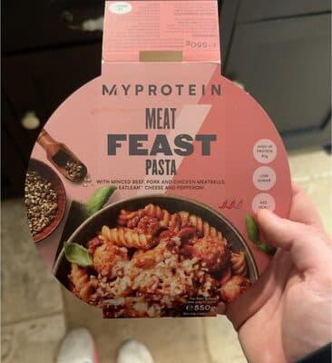 Meat feast pasta