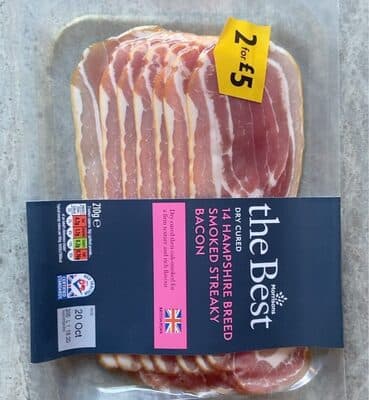 Hampshire Breed Smoked Streaky Bacon