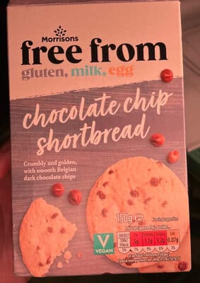 Free From Chocolate Chip Shortbread