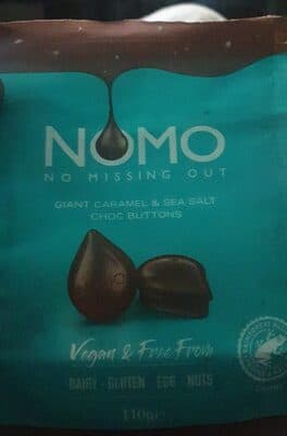 Giant Caramel & Sea Salt Choc Buttons