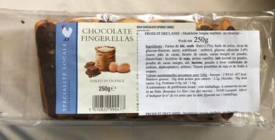 Locale Chocolate Fingerellas
