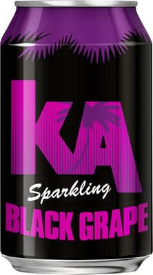 KA Sparkling Black Grape Can