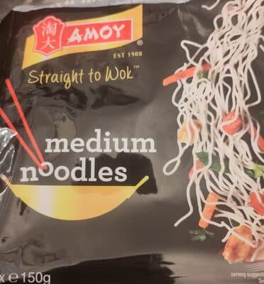 Straight To Wok Medium Noodles