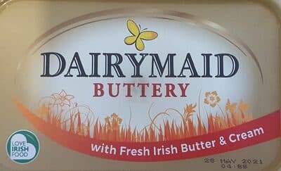 Dairymaid buttery with Fresh Irish Butter & Cream