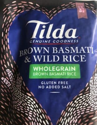 Tilda Brown Basmati and Wild Ricea