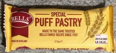 Special puff pastry